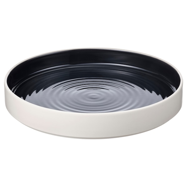 IKEA OMBONAD serving plate, 11 in Dark Gray, Ikea Ireland | 2509ADJKS