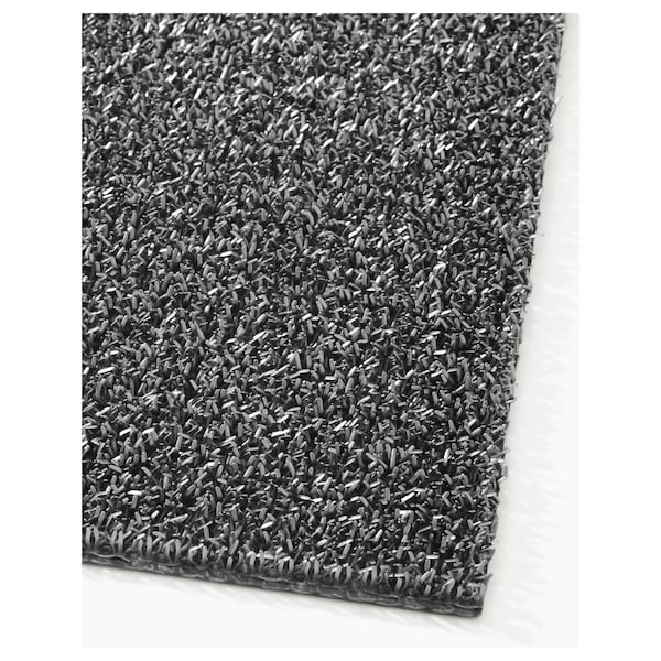 IKEA OPLEV door mat, indoor/outdoor, 1'8 inx2'7 in Gray, Ikea Ireland | 4398DOULT