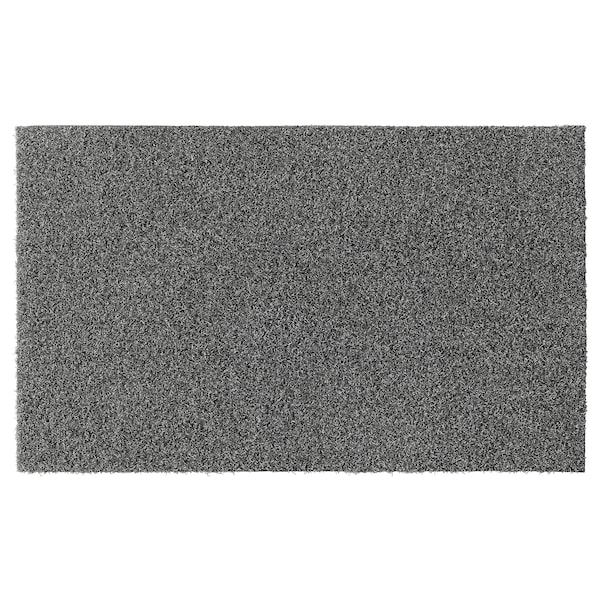 IKEA OPLEV door mat, indoor/outdoor, 1\'8 inx2\'7 in Gray, Ikea Ireland | 4398DOULT