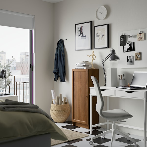 IKEA OXBERG Door, 15 3/4x38 1/4 in Brown Walnut Effect, Ikea Ireland | 4102HRAWQ