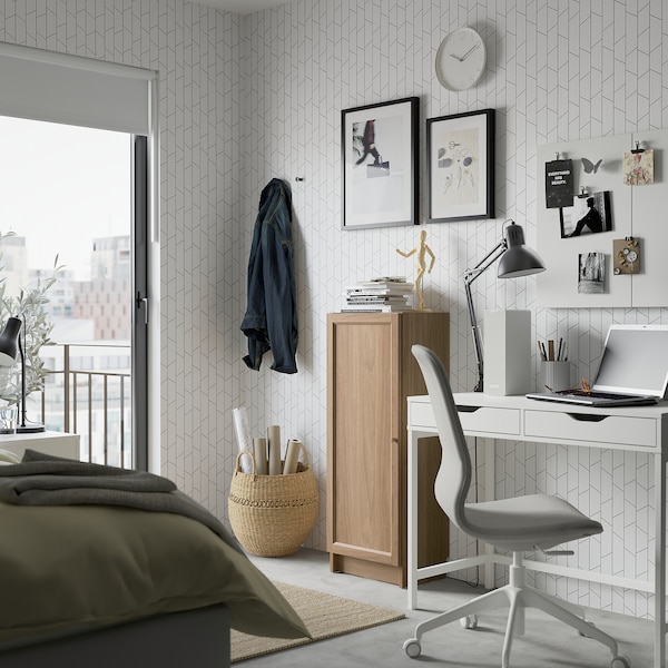 IKEA OXBERG Door, 15 3/4x38 1/4 in Oak Effect, Ikea Ireland | 1864XECMP