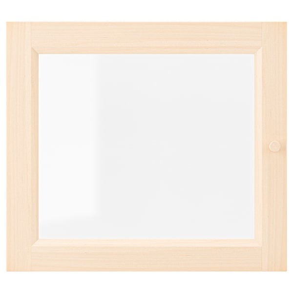 IKEA OXBERG Glass door, 15 3/4x13 3/4 in Birch Effect, Ikea Ireland | 7189NUMOD