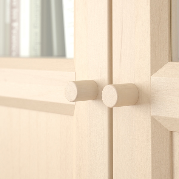 IKEA OXBERG Panel/glass door, 15 3/4x75 5/8 in Birch Effect, Ikea Ireland | 3104MJDRB