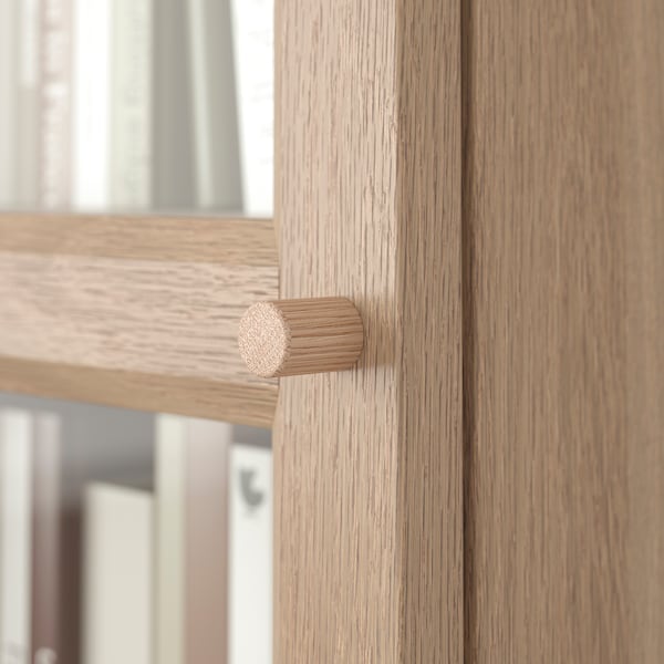 IKEA OXBERG glass door, 15 3/4x75 5/8 in Oak Effect, Ikea Ireland | 0946FCEXG