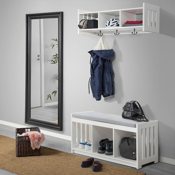 IKEA PANGET hat and coat rack, 43 1/4 in White, Ikea Ireland | 7095DIYRE