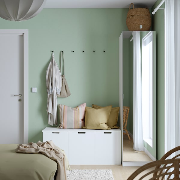 IKEA PAX / ÅHEIM wardrobe combination, 19 5/8x23 5/8x79 1/4 in White / Mirror Glass, Ikea Ireland | 2015VHTLK