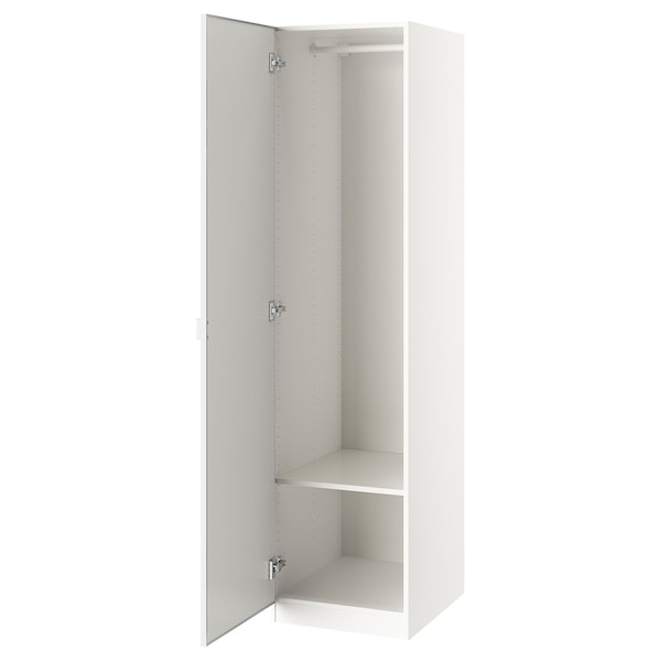 IKEA PAX / ÅHEIM wardrobe combination, 19 5/8x23 5/8x79 1/4 in White / Mirror Glass, Ikea Ireland | 2015VHTLK