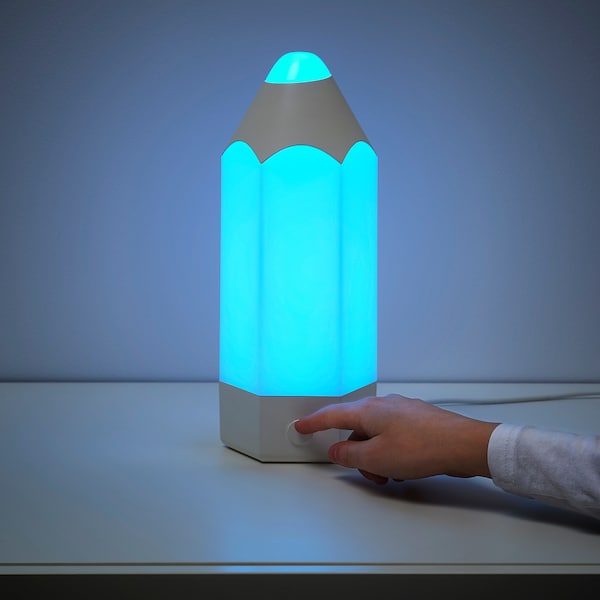 IKEA PELARBOJ LED table lamp, multicolor, Ikea Ireland | 9465XKYGO