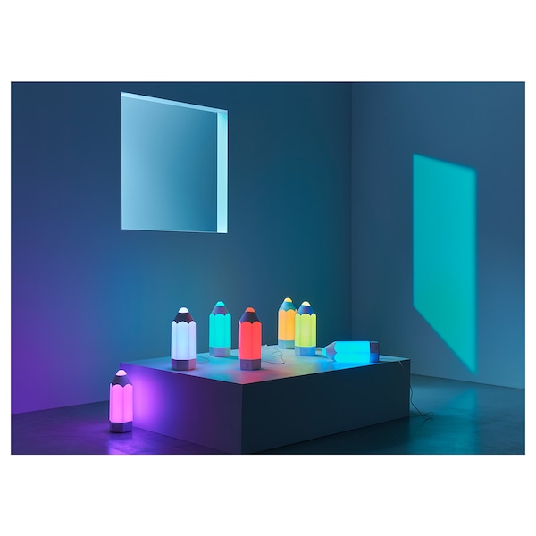 IKEA PELARBOJ LED table lamp, multicolor, Ikea Ireland | 9465XKYGO