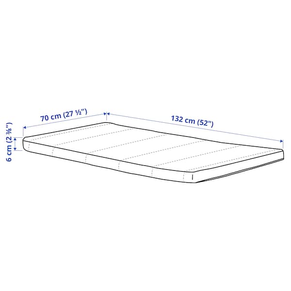 IKEA PELLEPLUTT Foam mattress for crib, 27 1/2x52 in, Ikea Ireland | 8463GXKUZ