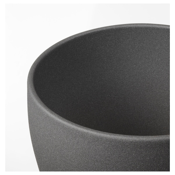 IKEA PERSILLADE plant pot, dark gray, 7 ½ in, Ikea Ireland | 1698OELUT