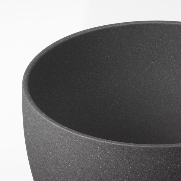 IKEA PERSILLADE plant pot, dark gray, 9 ½ in, Ikea Ireland | 6049WGTZC
