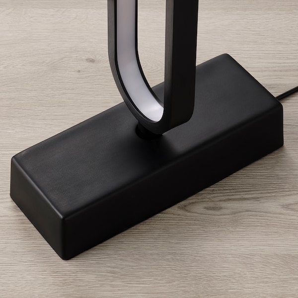 IKEA PILSKOTT LED floor lamp, smart black, Ikea Ireland | 3190ILQEK