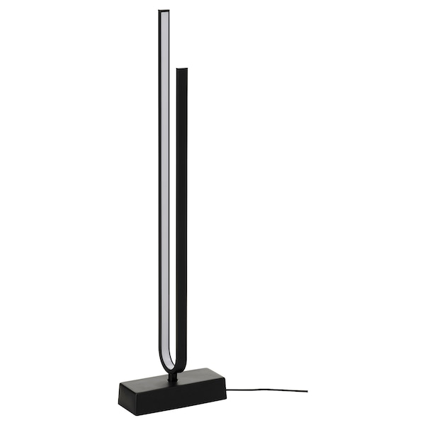 IKEA PILSKOTT LED floor lamp, smart black, Ikea Ireland | 3190ILQEK