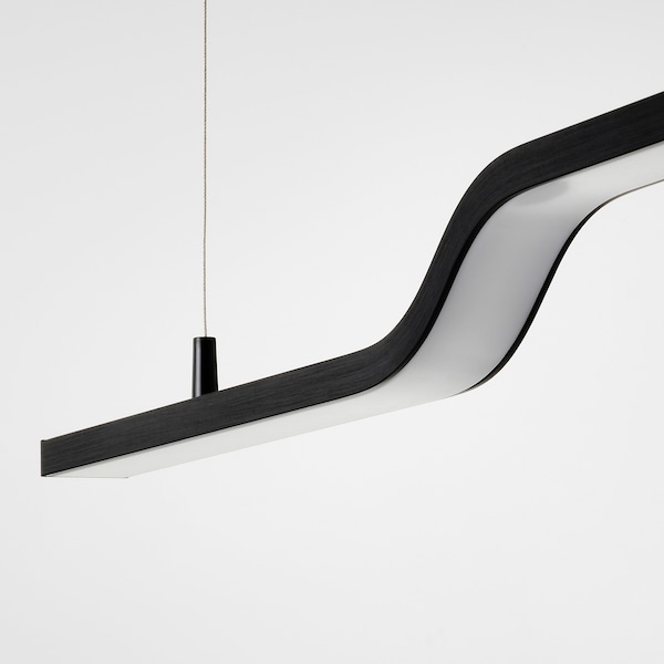 IKEA PILSKOTT LED pendant lamp, smart black, 38 in, Ikea Ireland | 3702SIQBT