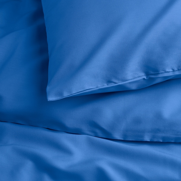 IKEA PILTANDVINGE duvet cover and pillowcase(s), Full/Queen (Double/Queen) Blue, Ikea Ireland | 6142WNPEI