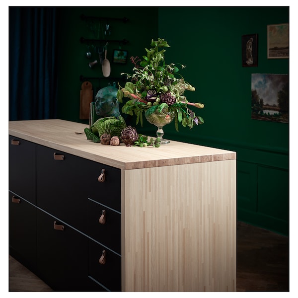 IKEA PINNARP Countertop, ash, veneer, 98x1 1/2 in Ash, Ikea Ireland | 3185DTWNQ
