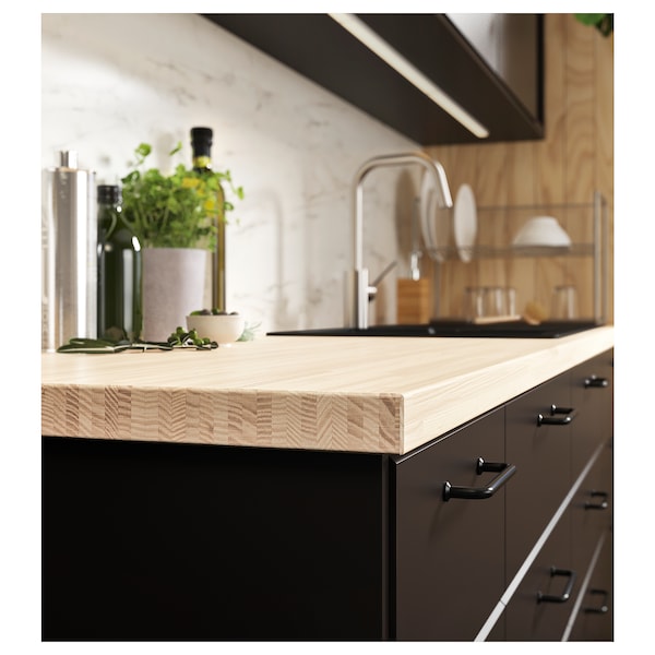 IKEA PINNARP countertop, ash/veneer, 74x1 1/2 in Ash / Veneer, Ikea Ireland | 1089CONVF