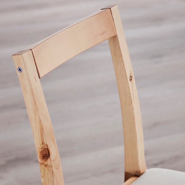 IKEA PINNTORP chair Light Brown Stained, Ikea Ireland | 7890LPRQN
