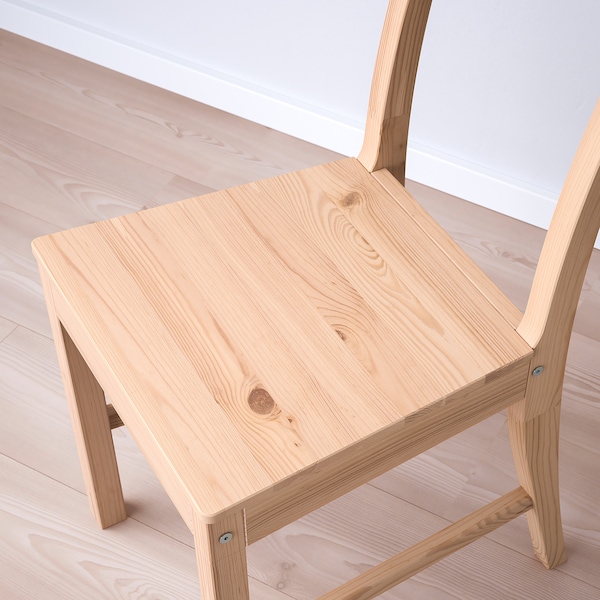 IKEA PINNTORP chair Light Brown Stained, Ikea Ireland | 7890LPRQN