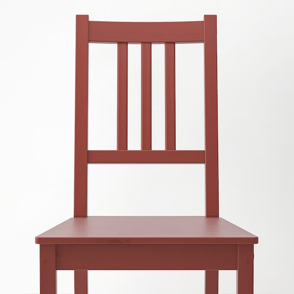 IKEA PINNTORP chair Red Stained, Ikea Ireland | 0651VIBWD