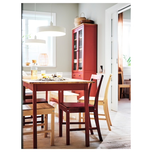IKEA PINNTORP chair Red Stained, Ikea Ireland | 2034ENKPG