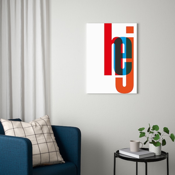 IKEA PJÄTTERYD picture, 19 ¾x27 ½ in Hej, Ikea Ireland | 5690KTVCU