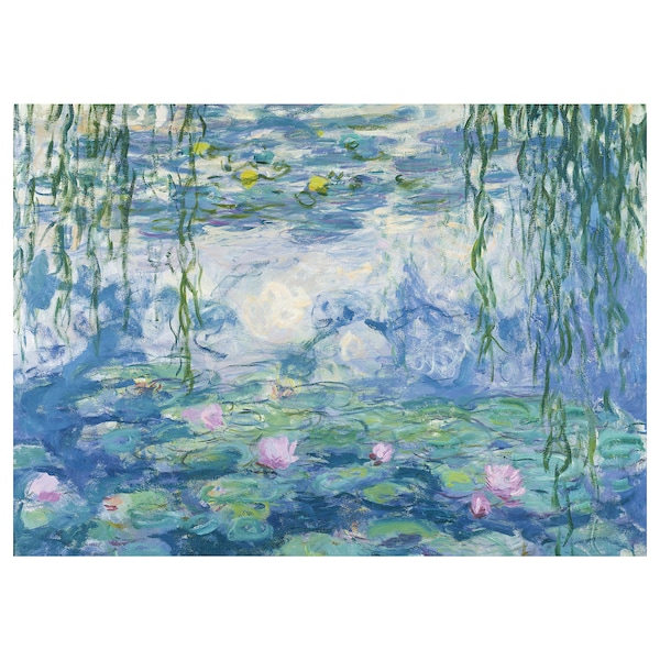 IKEA PJÄTTERYD picture, Waterlilies, 1916 19, 27 ½x19 ¾ in, Ikea Ireland | 2083IRSLQ