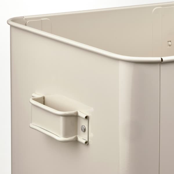 IKEA PLOGFÅRA storage box, light beige, 13 ¾x13x12 ½ in, Ikea Ireland | 5064XBHOS