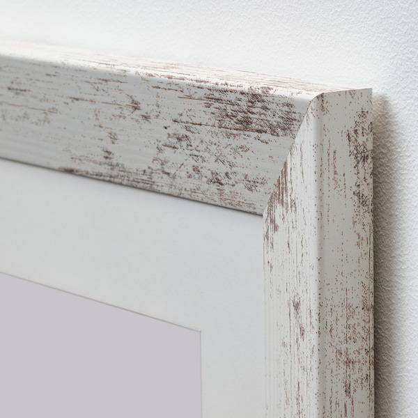 IKEA PLOMMONTRÄD frame, white stained pine effect, 12x16 in, Ikea Ireland | 9842YPJAC