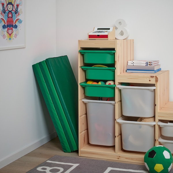 IKEA PLUFSIG folding gym mat, 30 3/4x72 7/8 in Green, Ikea Ireland | 5623XFEQP