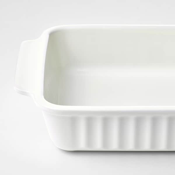 IKEA POETISK baking dish, off-white, 13x9 in, Ikea Ireland | 1842ZCNSP