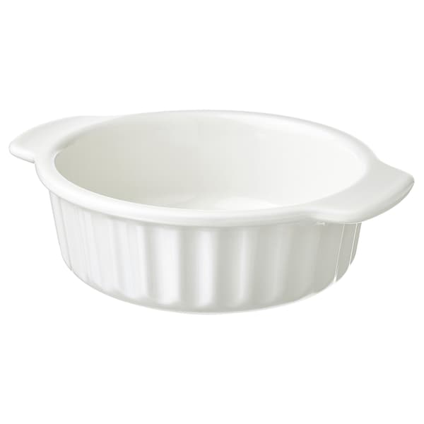 IKEA POETISK baking dish, off-white, 9x7 in, Ikea Ireland | 6943AYBFU