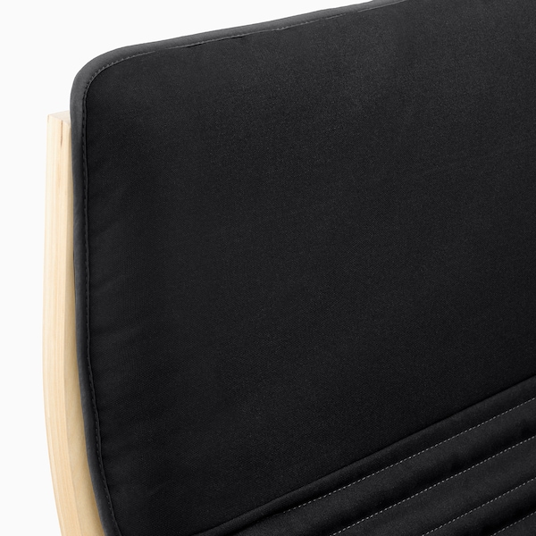 IKEA POÄNG armchair Birch Veneer / Knisa Black, Ikea Ireland | 7563VNKLM