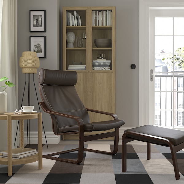 IKEA POÄNG armchair Brown / Glose Dark Brown, Ikea Ireland | 9130LVQHY