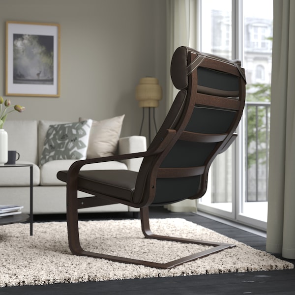 IKEA POÄNG armchair Brown / Glose Dark Brown, Ikea Ireland | 9130LVQHY