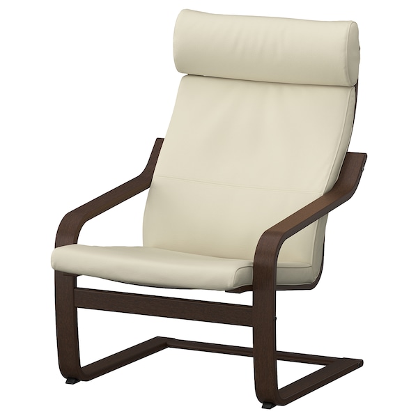 IKEA POÄNG armchair Brown / Glose Off White, Ikea Ireland | 3590RWVEH