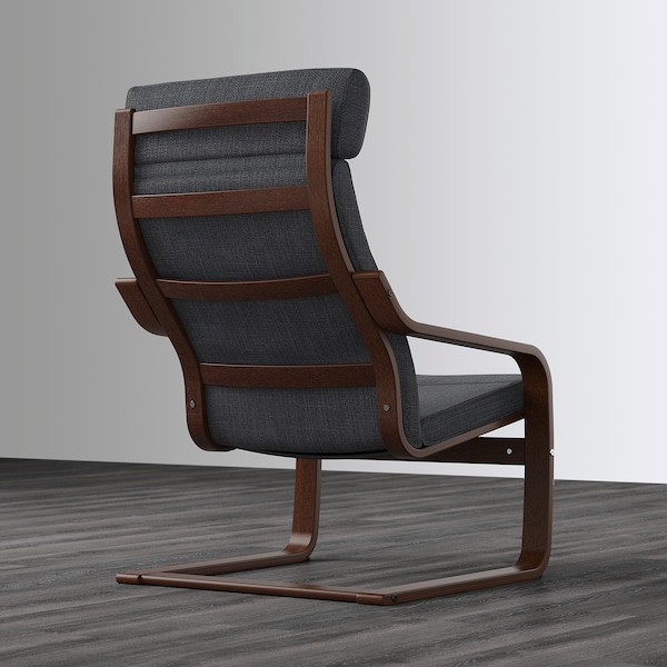 IKEA POÄNG armchair Brown / Hillared Anthracite, Ikea Ireland | 3714EQLZW