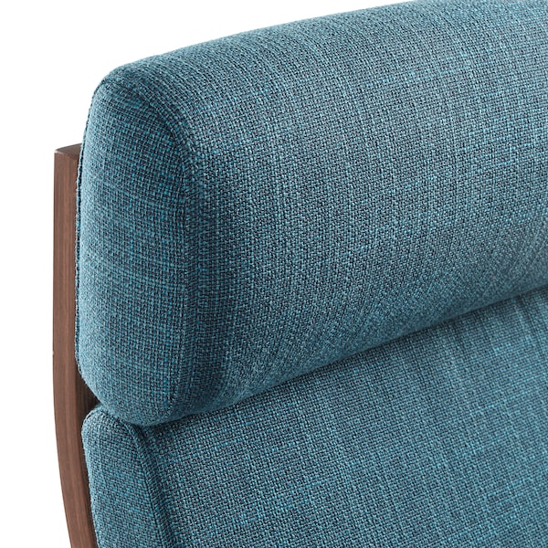 IKEA POÄNG armchair Brown / Hillared Dark Blue, Ikea Ireland | 5248QOXNW