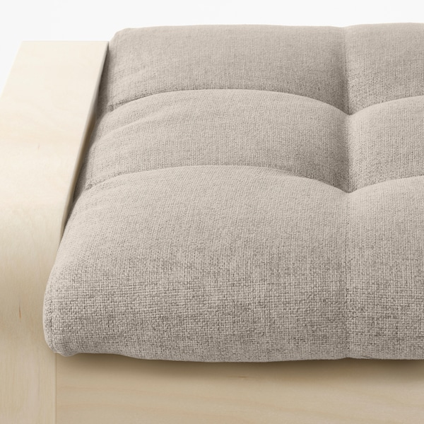 IKEA POÄNG ottoman Birch Veneer / Gunnared Beige, Ikea Ireland | 1382PAHEZ