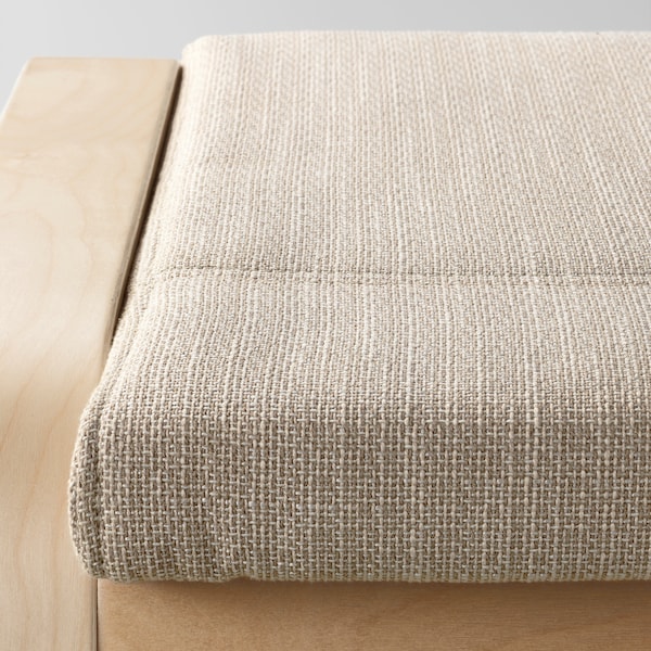 IKEA POÄNG ottoman Birch Veneer / Hillared Beige, Ikea Ireland | 7096POAGY