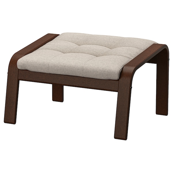 IKEA POÄNG ottoman Brown / Gunnared Beige, Ikea Ireland | 0127OFDUN