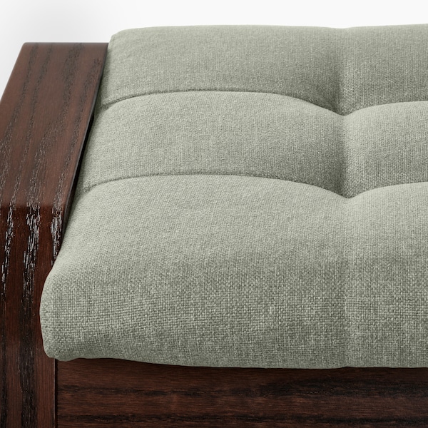 IKEA POÄNG ottoman Brown / Gunnared Light Green, Ikea Ireland | 9508TNAUR