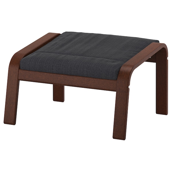IKEA POÄNG ottoman Brown / Hillared Anthracite, Ikea Ireland | 5231WZHBI