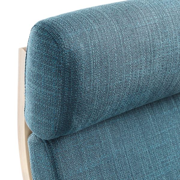 IKEA POÄNG rocking chair Birch Veneer / Hillared Dark Blue, Ikea Ireland | 2607KJOGN