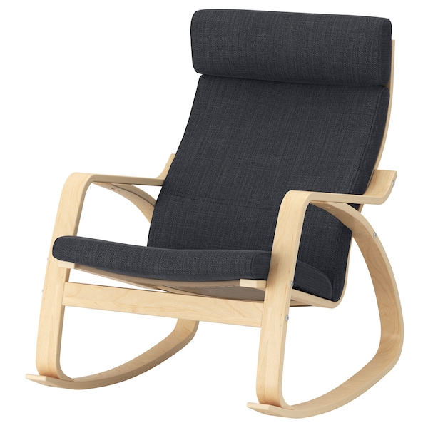 IKEA POÄNG rocking chair Birch Veneer / Hillared Anthracite, Ikea Ireland | 5298ESLVA