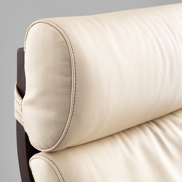 IKEA POÄNG rocking chair Black / Brown / Glose Off White, Ikea Ireland | 1452ODXJG
