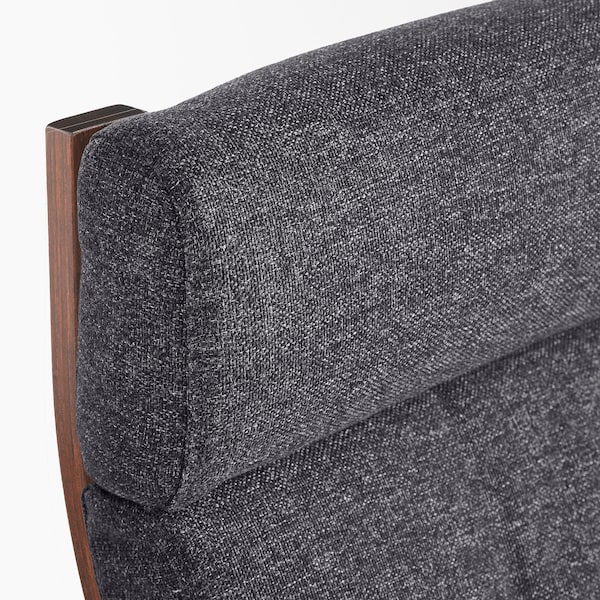 IKEA POÄNG rocking chair Brown / Gunnared Dark Gray, Ikea Ireland | 2935LCQXI