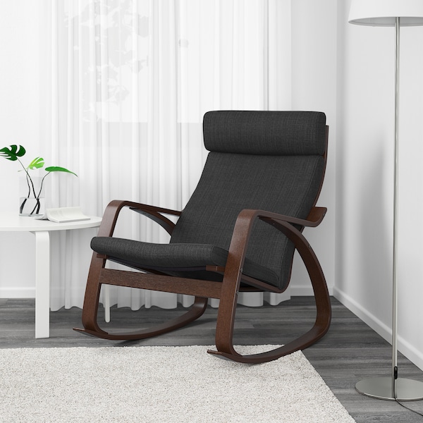IKEA POÄNG rocking chair Brown / Hillared Anthracite, Ikea Ireland | 2051GWFEL