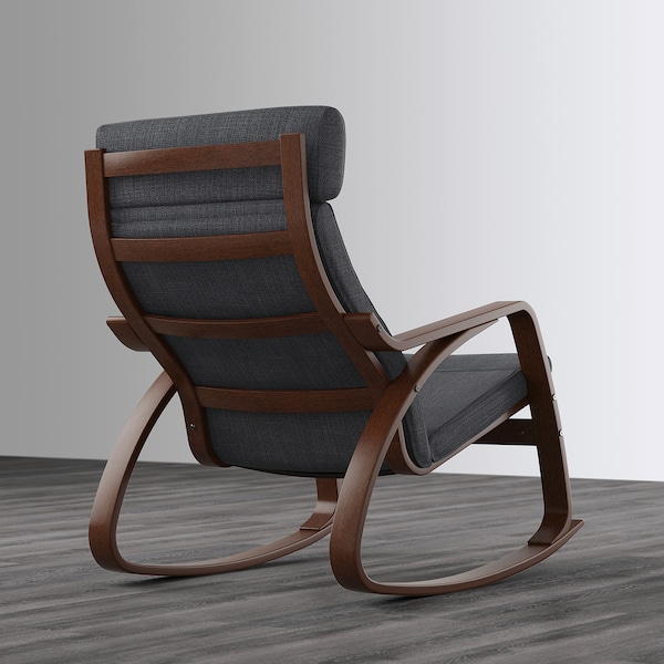 IKEA POÄNG rocking chair Brown / Hillared Anthracite, Ikea Ireland | 2051GWFEL